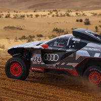 Ni a un museo, ni a un garaje de lujo. El primer coche con motor eléctrico con el que Audi terminó el Dakar ha aparecido despiezado en un vertedero ilegal de República Checa