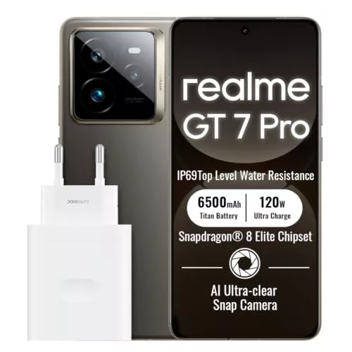 realme GT 7Pro 5G Smartphone 12+256GB, Grey