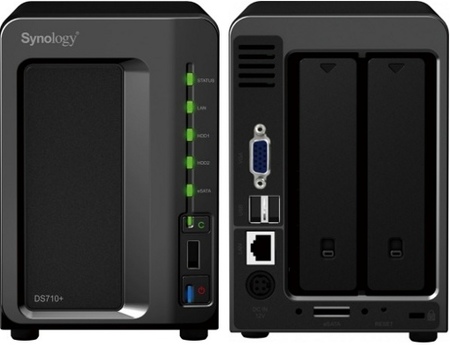 Synology DS710+, un potente NAS para la pyme