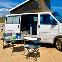 Ibiza sólo tiene cinco campings en los que dormir con una camper. Si no los usas, te expones a 30.000 euros de multa