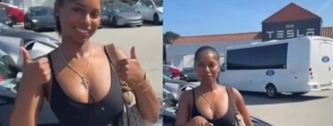 El timo de pagar un coche a plazos se le ha ido de las manos a la dueña de este Tesla. Ha hecho una compra tan absurda que se ha vuelto viral