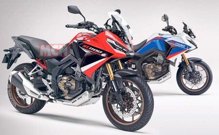 Honda NT1100: la nueva trail asfáltica del ala dorada utilizará el motor bicilíndrico de la Africa Twin con 101 CV