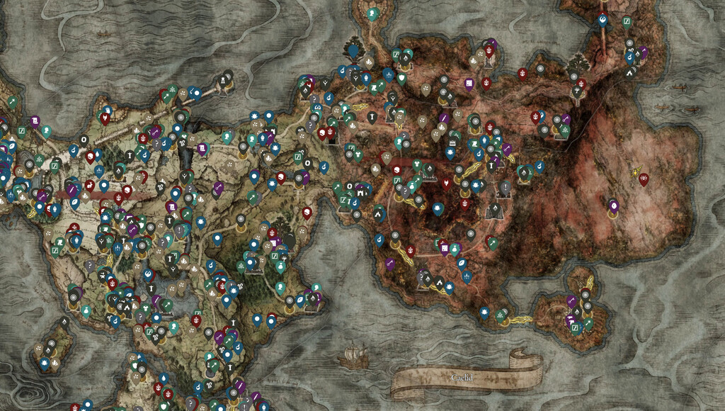 Explorar el mapa de 'Elden Ring' entero puede ser complicado. Estos dos mapas interactivos lo hacen bastante más fácil 