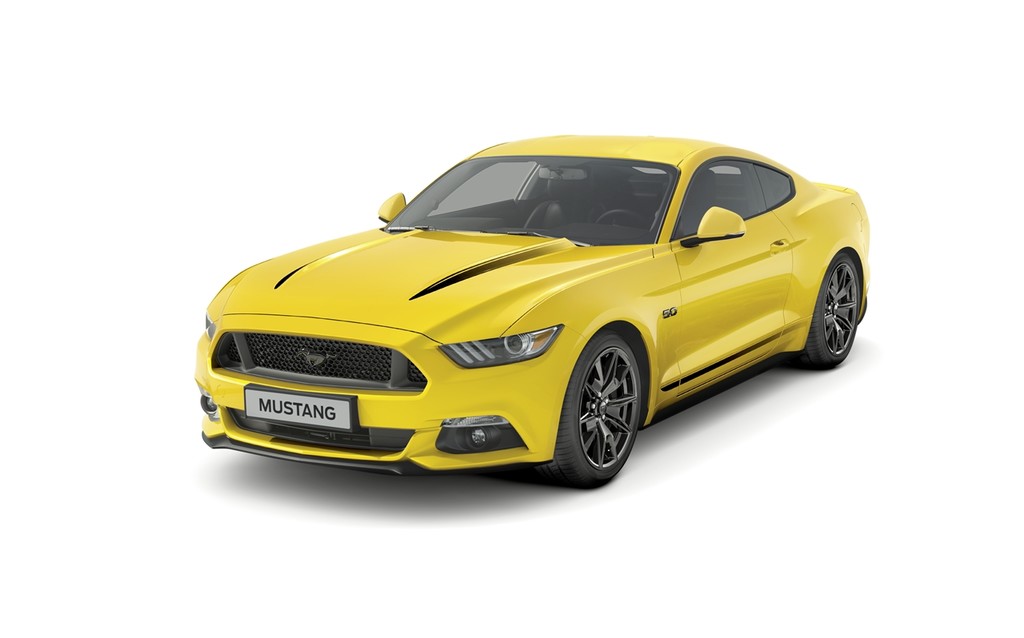 Ford Mustang Black Blue Edition 2017 002