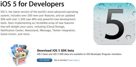 Apple lanza las betas para desarrolladores de iOS 5, iTunes 10.5, Apple TV 2, Safari 5.1, Xcode 4.2 Preview y Lion Preview 4