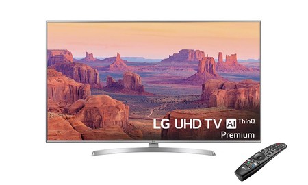 LG 55UK7550PLA: una smart TV de gama alta con 55 pulgadas que Oportunidades DIA nos deja a precio de gama media: 579,99 euros