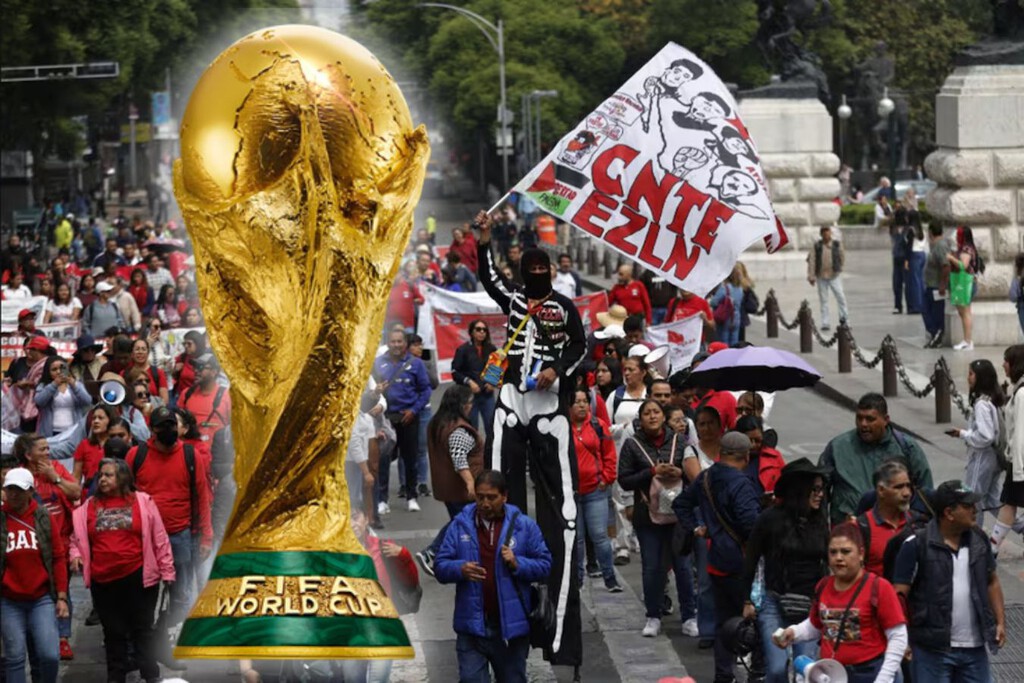 Los maestros de México tienen un plan para que Sheinbaum atienda por fin sus demandas: boicotearán el Mundial 