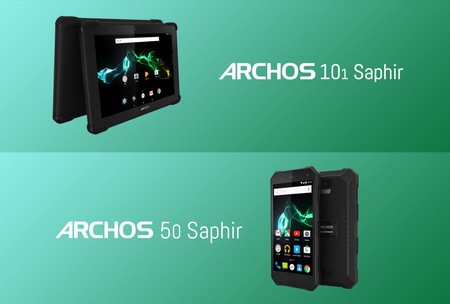 ARCHOS presenta su gama de dispositivos resistentes: la tableta 101 Saphir y el smartphone 50 Saphir