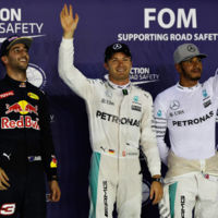 Nico Rosberg se lleva la pole en lucha más ajustada de la temporada