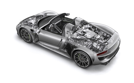 Porsche 918 Spyer esquema