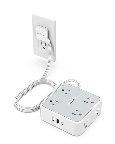 TESSAN multicontacto con protector de sobretensión