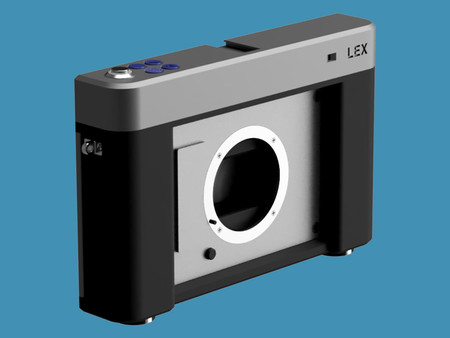 LEX, una cámara de licencia abierta con la que podrás usar tus objetivos E de Sony para hacer fotografía analógica
