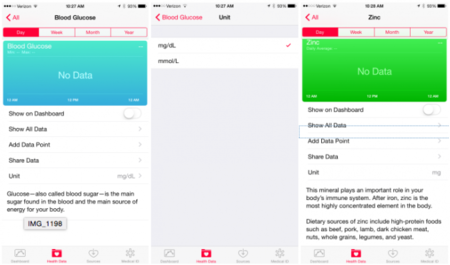 Salud podrá volver a medir los niveles de glucosa en la sangre en iOS 8.2