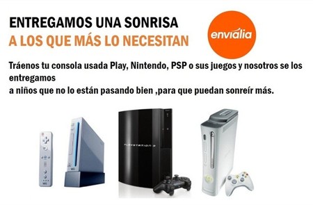 Juegaterapia y Envialia nos animan a donar la videoconsola para hacer sonreír a un niño enfermo de cáncer