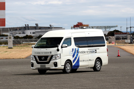 Nissan pone a prueba su tecnología Invisible-to-Visible en un ambiente controlado y de condiciones reales 