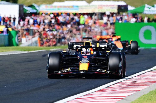 Max Verstappen cumple el trámite en Hungría, Lando Norris repite podio y se pincha el globo de Aston Martin