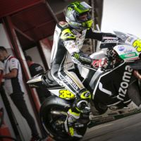 Cal Crutchlow finaliza el test tras el GP de Catalunya como el más rápido 