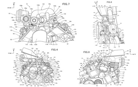 Honda Patenta Motor V2 Sobrealimentado 1