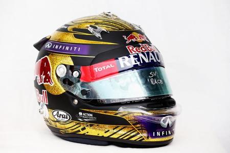 86.000 euros por un casco de Sebastian Vettel