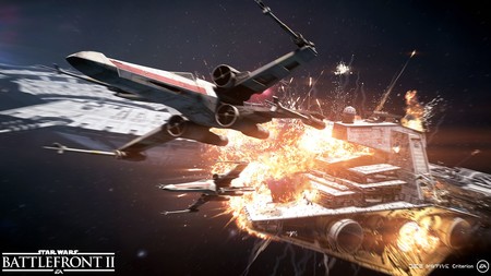 Star Wars Battlefront II: todas las naves confirmadas de su modo Asalto de Cazas Estelares y media hora de gameplay en PS4 Pro