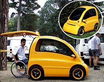 Coche para discapacitados