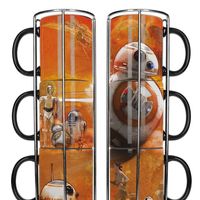 ¿Fan de Star Wars? Este set de 3 tazas apilables del droide BB8 ahora cuestan 9,99 euros
