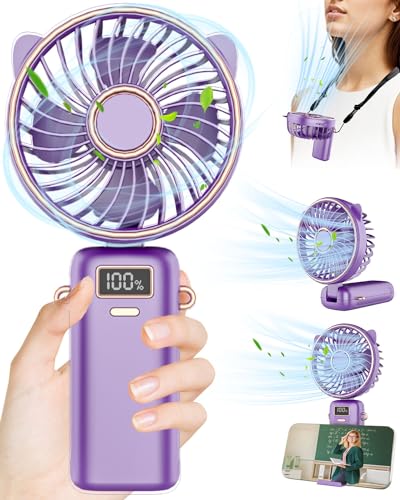 ZZCP Ventilador de Mano Gato