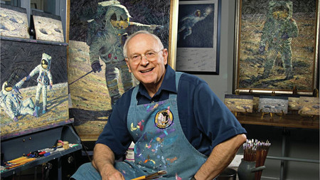 Fallece a los 86 años Alan Bean, el astronauta que estuvo en la Luna (y fue pintor)