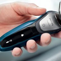 Afeitado apurado en húmedo o seco con la afeitadora Philips AquaTouch S5420/06, que ahora cuesta 55,25 euros en Amazon