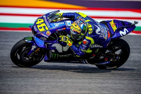 Valentino Rossi Espera Podio Aragon