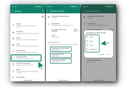 Whatsapp Descarga Automatica Android