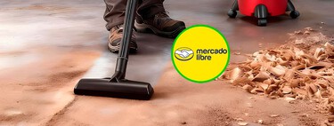 Aspiradora industrial en seco y humedo por solo 687 pesos en Mercado Libre. Potente y duradera 