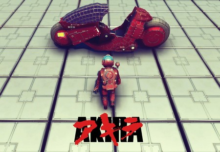 Así han creado en No Man's Sky la famosa moto que lleva Kaneda en Akira