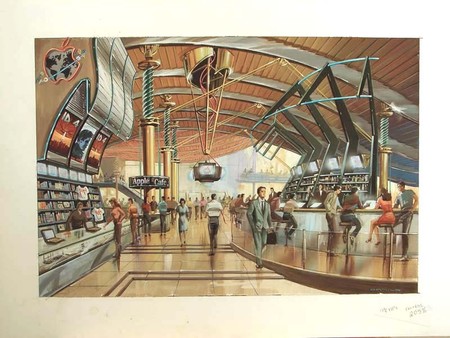 Apple Cafe Interior