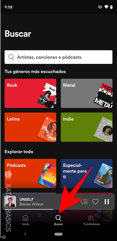 Tarjeta personalizada con código QR de una canción de Spotify