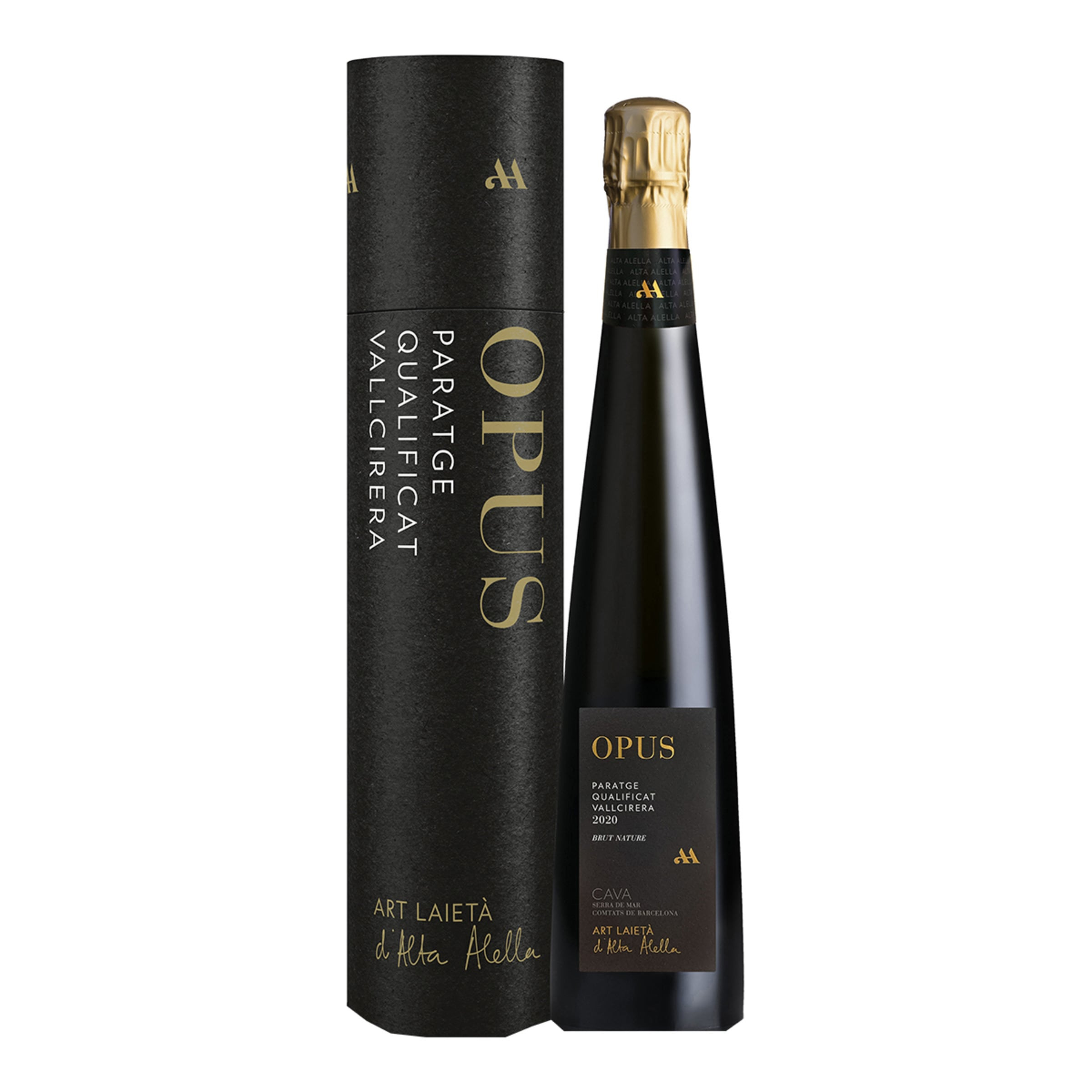 Cava Opus Paraje Calificado Vallcirera Brut Nature 2020 Art Laietà (Alta Alella).