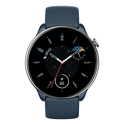 Amazfit GTR Mini Smartwatch Reloj Inteligente, 5 Posiciones satélite GPS, 1,28 "AMOLED, 326 PPI, 120+ Modos Deportivo, SpO2, Monitor de frecuencia cardíaca, 5 ATM Impermeable, Monitor de sueño
