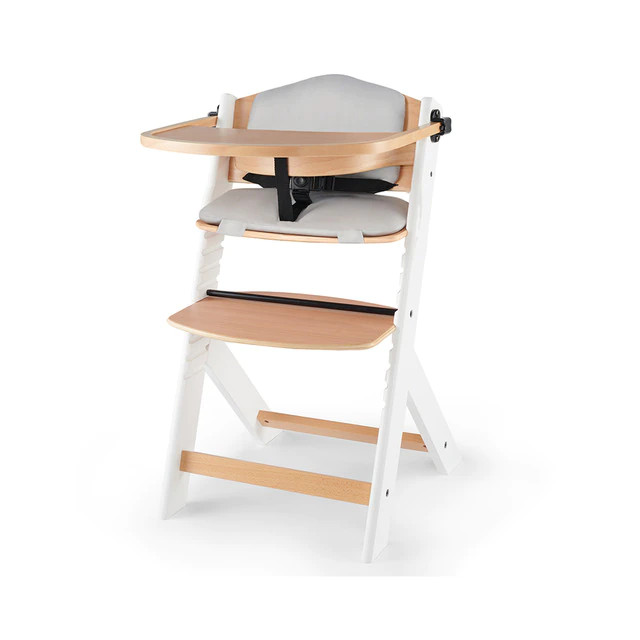 Trona con cojín Kinderkraft Enock 3 en 1 blanco