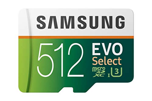 Samsung EVO Select 512 GB microSD 100 MB/s