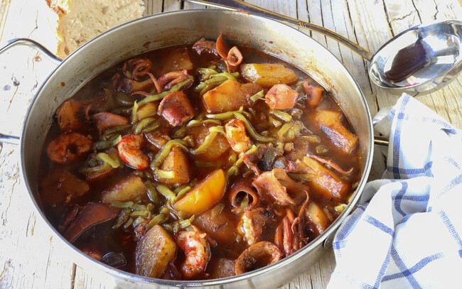 Chipirones Patatas