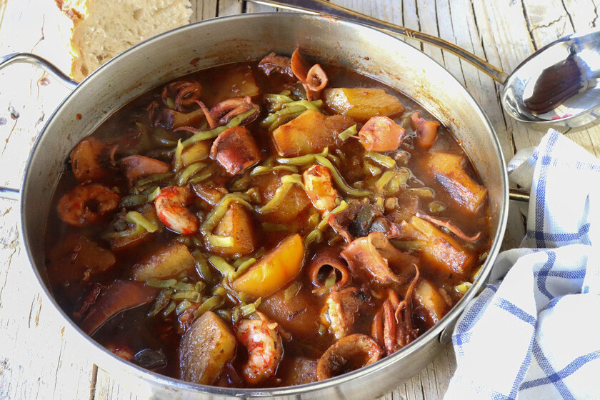 Chipirones Patatas
