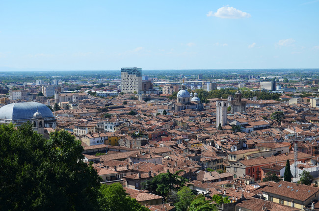 Brescia desde el Castillo