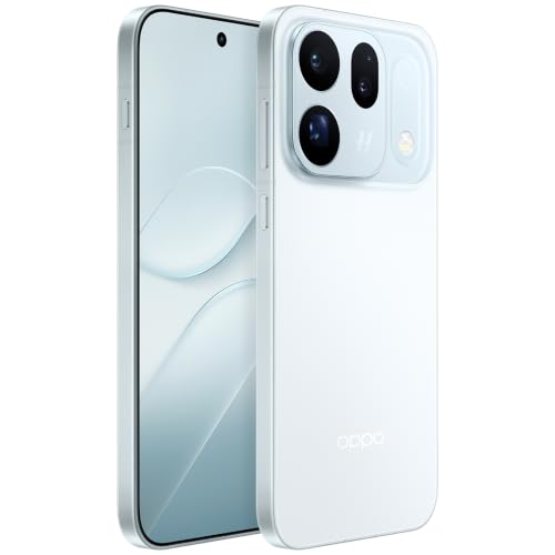 OPPO Find X10 5G Smartphone 12GB+256GB Hasselblad Doble 200MP, Glacier Blue | Garantía fabricante 4 años, vídeo cine 8K Log, LUMO True Colour Imaging, batería 7150mAh, 6,59", sin cargador