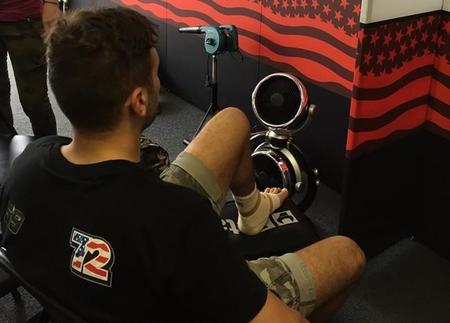 Superbikes Australia 2015: Niccolò Canepa, posible rotura de un tendón del tobillo izquierdo