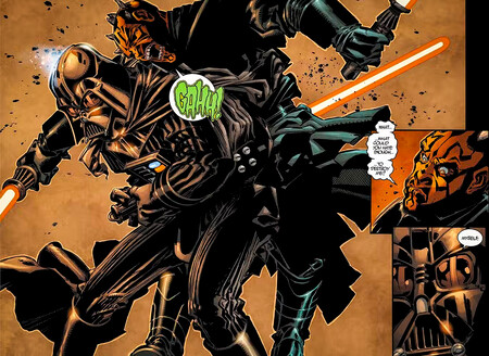 Star Wars Maul Vader Comic