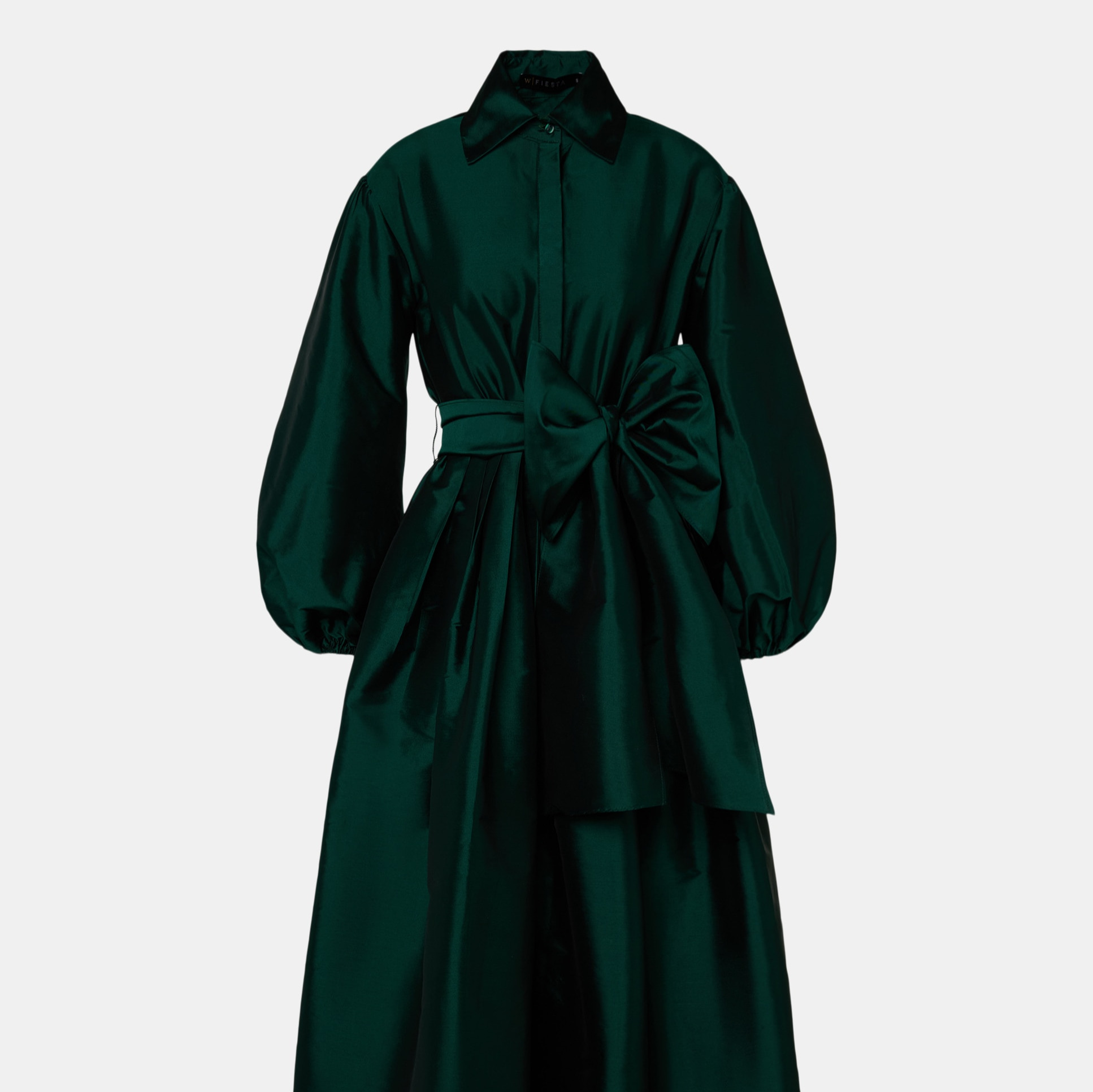 Woman Fiesta El Corte Inglés
Vestido corto sin mangas con volumen y tafetán