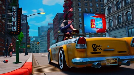 Taxi Chaos es justo lo que imaginas tras ver su tráiler de presentación: el sucesor espiritual del clásico de SEGA