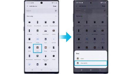 Sincronizar Samsung Galaxy con el horno