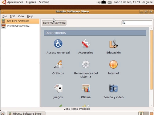 Ubuntu Software Store