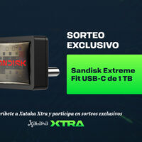 Nuevo sorteo exclusivo para suscriptores de Xataka Xtra: así puedes conseguir un Sandisk Extreme Fit USB-C de 1 TB 